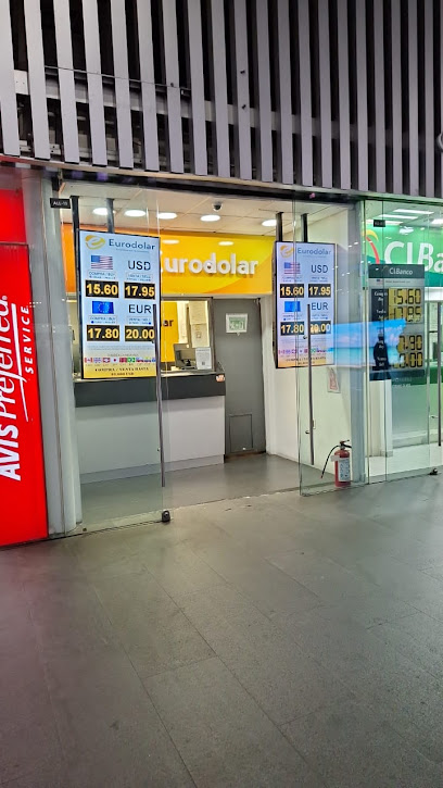 Eurodolar Aeropuerto Terminal 2, Money exchange - Currency Exchange - Casa cambio